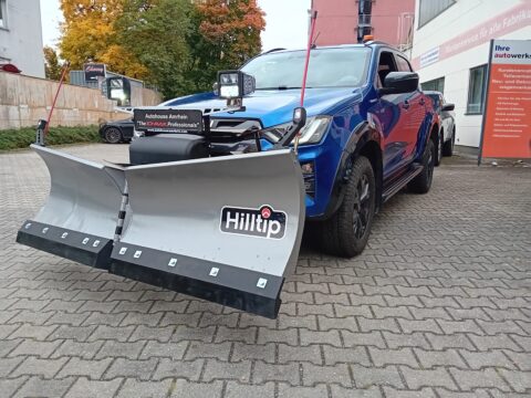 Schneepflug Hilltip Snowstriker V-Pflug , auch als gerader Pflug erhältlich